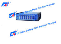 تستر ظرفیت باتری لیتیوم AWT تجهیزات تشکیل باتری 8 نقطه ای 5 ولت 3A